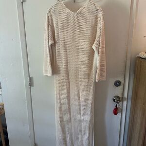 Young Fabulous & Broke Cream Maxi Dress
